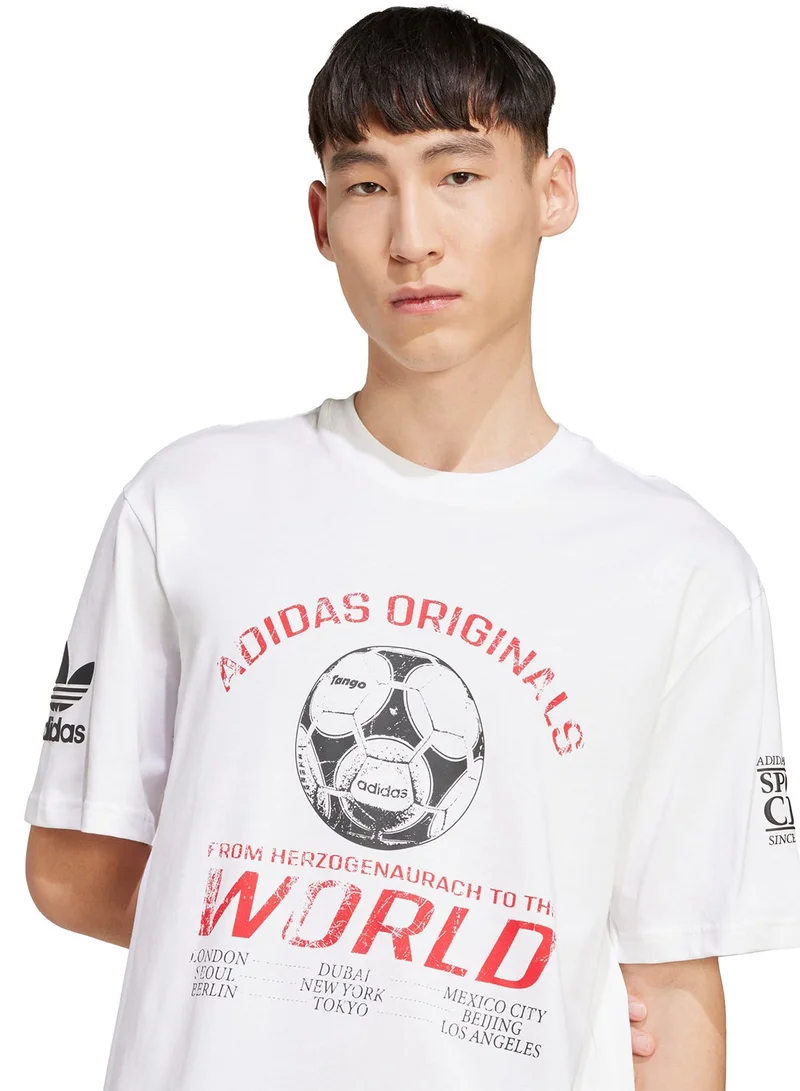 adidas Originals 90S Football Graphic T-Shirt